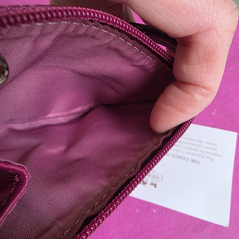 🅢🅞🅛🅓 Coach Card Holder Keycase - Picture 12 of 13